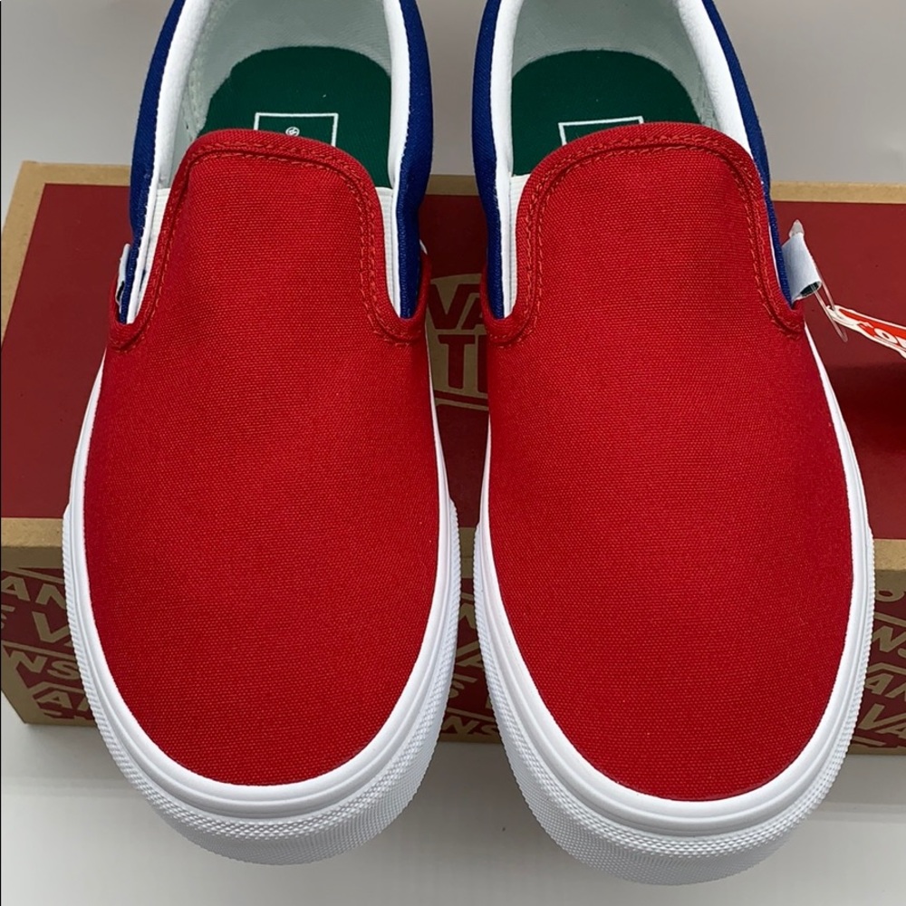 • VANS CLASSIC SLIP ON VANS YACHT CLUB RED/Blue men’ - Picture 7 of 16